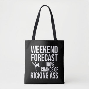 Weekend Voorspelling - 100% Kans op Kicken-Ass Draagtas