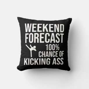 Weekend Voorspelling - 100% Kans op Kicken-Donder Kussen