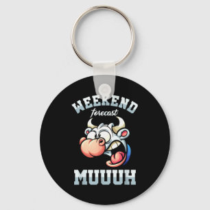 Weekend Week Voorspelling Vrijdag Vakantie Werkwee Sleutelhanger