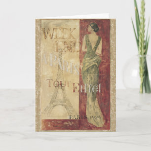 Weekendje Parijs 1924 Kaart