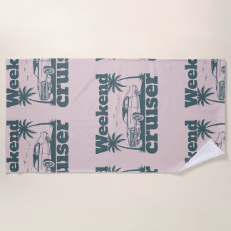 weekendkruiser strandlaken