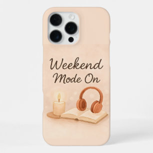 Weekendmodus aan iPhone 16 pro max hoesje