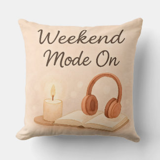 Weekendmodus aan Kussen