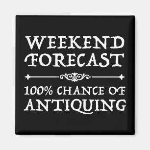 Weekendprognose 100% kans op antiquing magneet