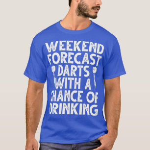 Weekendprognose begint met kans op spel t-shirt