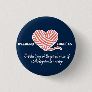 Weekendprognose: geen kans op koken ronde button 3,2 cm