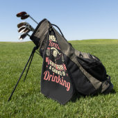 Weekendprognose Golf met kans op Drink Golfhanddoek (Groen)