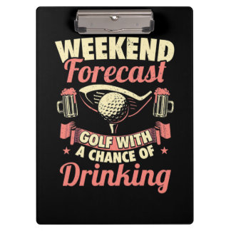 Weekendprognose Golf met kans op Drink Klembord