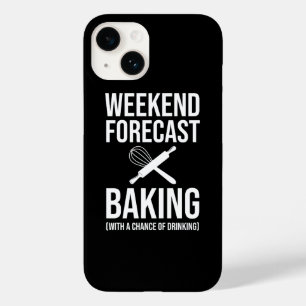 Weekendprognose met een kans van Drink Case-Mate iPhone 14 Hoesje