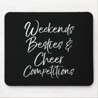 Weekends Beste Vriendinnen En Cheer Competitie Mat Muismat