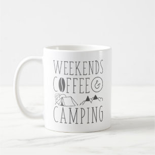 Weekends Coffee And Camping Koffiemok