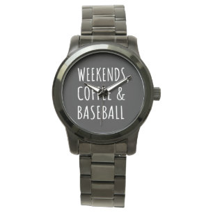 Weekends, koffie en honkbal i horloge