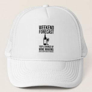 Weekendvoorspelling - 100% Kans op Wijn Maken Trucker Pet