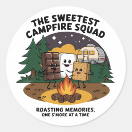 Weekendvoorspelling: Camping & Drink Ronde Sticker