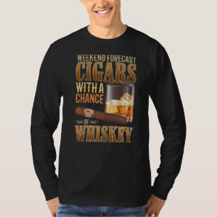 Weekendvoorspellingen voor trekkers en whiskey Sco T-shirt
