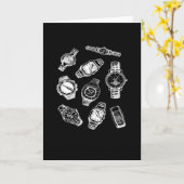 Weekhorloges Luxury Waterklok Kaart (Gele Bloem)