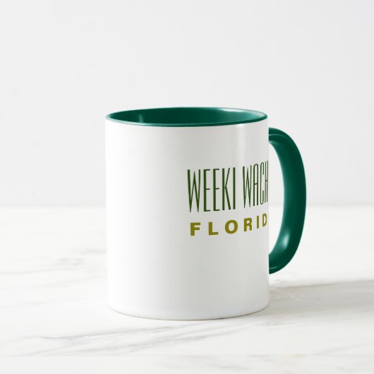 Weeki Wachee Mug café Floride (Devant droit)