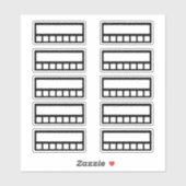 Weekly Habit Tracker Sticker (Vel)