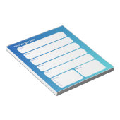 Weekly Planner Notepad – Weekday Layout Notitieblok (Schuin)