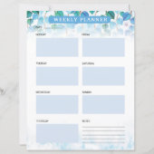 Weekly Planner Template (Voorkant)
