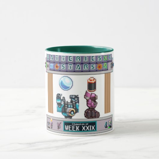 Weekly Trophy Synthesis Batteries&Stars Mug (Centre)