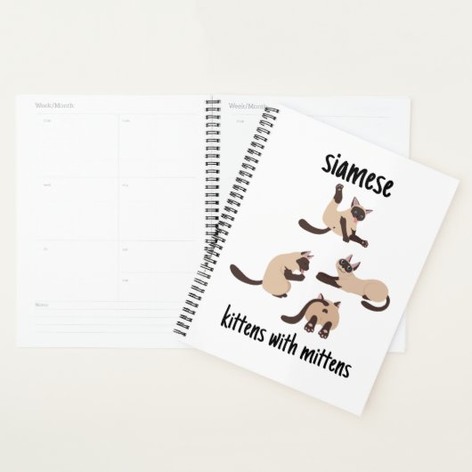 weekmaker, siamese kat planner (Display)