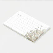 Weekorganisator en Planner - Witte koraal Post-it® Notes (Schuin)