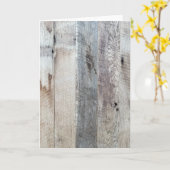 Weekplanken Achtergrondstructuur Kaart (Gele Bloem)