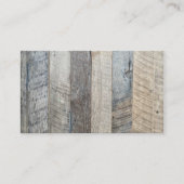 Weekplanken Achtergrondstructuur Visitekaartje (Voorkant)