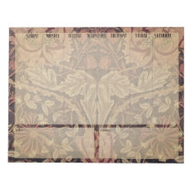 Weekplanner - William Morris Honeysuckle Notepa