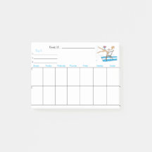Weekse weeklanner Post-it Notes