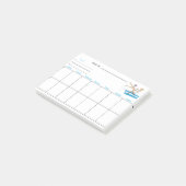 Weekse weeklanner Post-it Notes (Schuin)