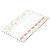 Weekselbordblok Notitieblok (Schuin)