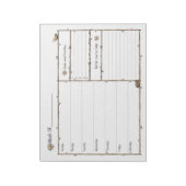 Weekselbordblok Notitieblok (Gedraaid)