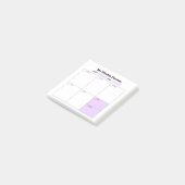 Weekstudieplanner Post-it® Notes (Schuin)