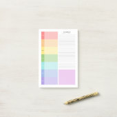 Weekstudieplanner Post-it® Notes (Op bureau)