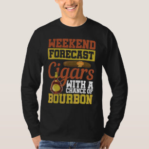Weekvoorspelde tekens met een kanteling van Bourbo T-shirt
