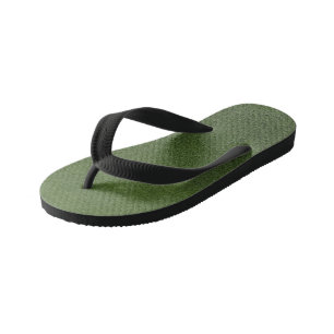 Weelderig groen kunstgras natuurontwerp   Fris  Kinder Teenslippers