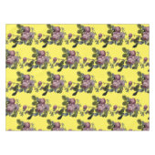 Weelderig Lavendel Bloemen Geel Tafelkleed (Voorkant (Horizontaal))