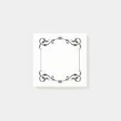 Weelderig ontwerp uit de periode omlijst post-it® notes (Voorkant)