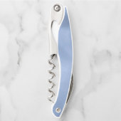 Weelderig Palmblad Trouw Windsor Blauw ID956 Kurkentrekker (Voorkant)