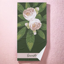 Weelderige bloem en groen Elegant