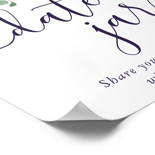 weelderige bloesems | Paarse en roze rozen Datum J Poster (Hoek)