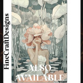 Weelderige Botanische Godin Koraal, Blush CC3 Deco Tissuepapier