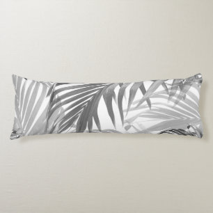 Weelderige Caribische Palm Collage #1 #tropisch #m Lichaamskussen