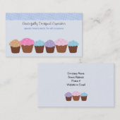 Weelderige Cupcakes Visitekaartje (Voorkant / Achterkant)