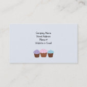 Weelderige Cupcakes Visitekaartje (Achterkant)