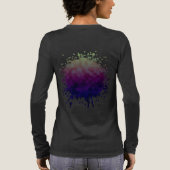 Weelderige Eclipse Tri-Blend Shirt (Achterkant)