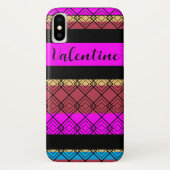 weelderige patroon Boho stijlvolle elegante Valent Case-Mate iPhone Case (Achterkant)
