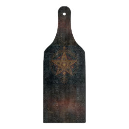 Weelderige Pentagram  Snijplank